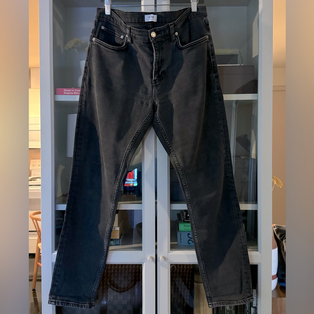 NN07 Slim Black Wash Denim, Size 34/32